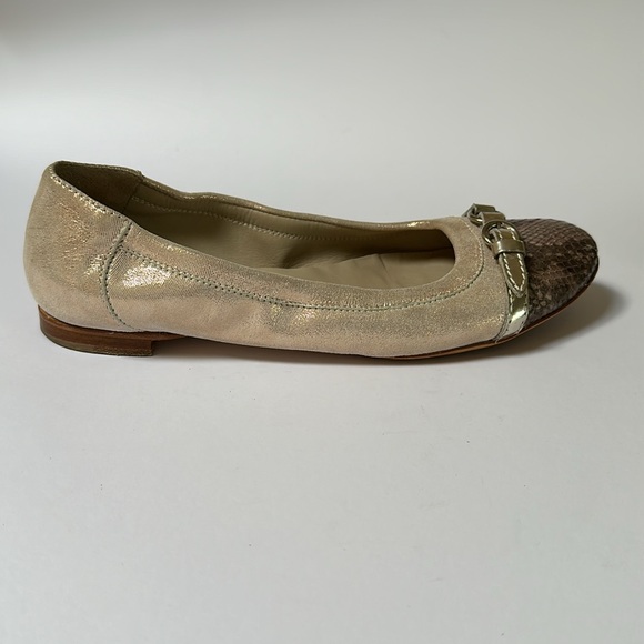 AGL Animal Print Ballet Flats - Picture 6 of 12